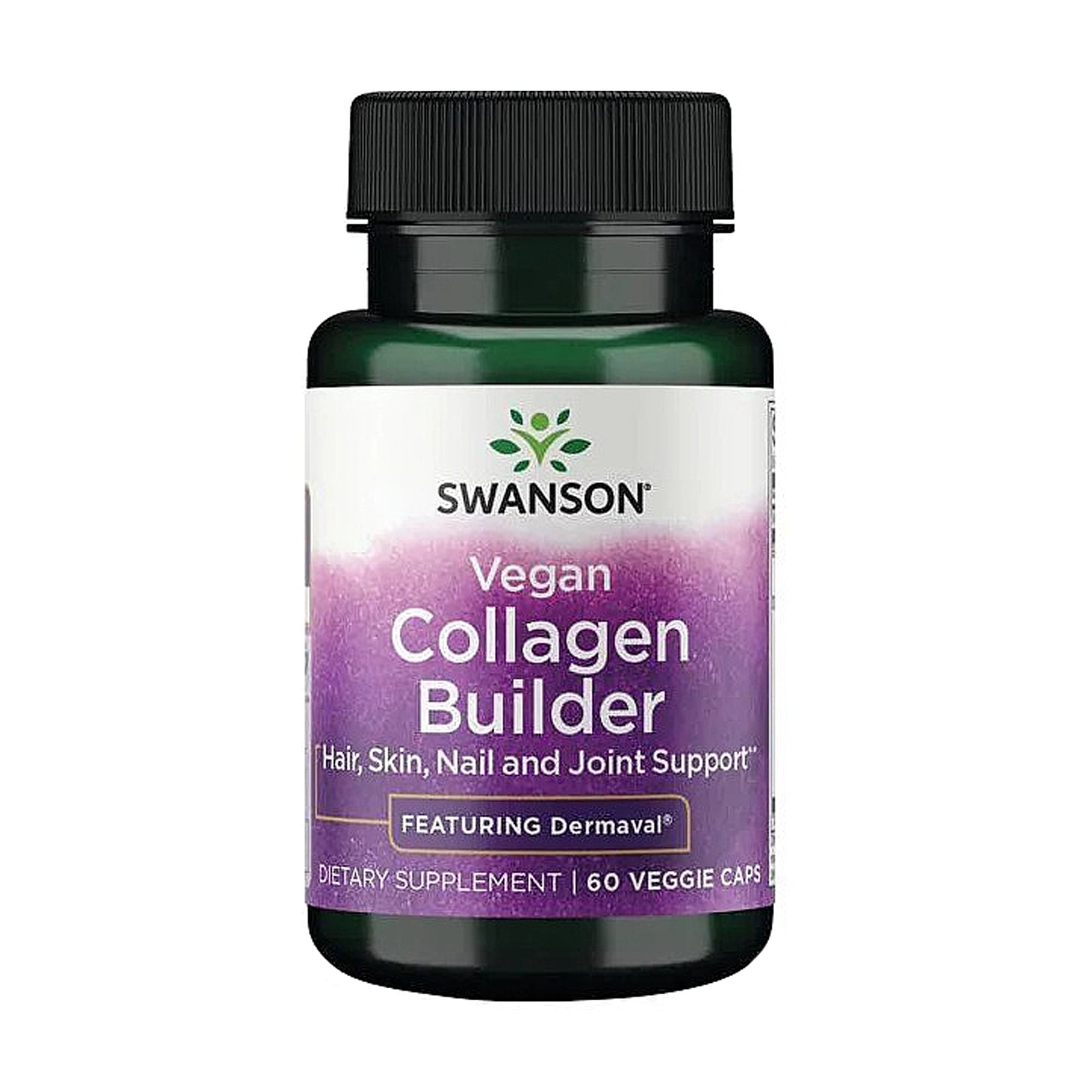 Колаген Swanson Collagen Builder, 60 веганських капсул